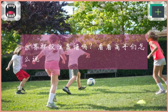 世界杯投注靠谱吗？看看高手们怎么说